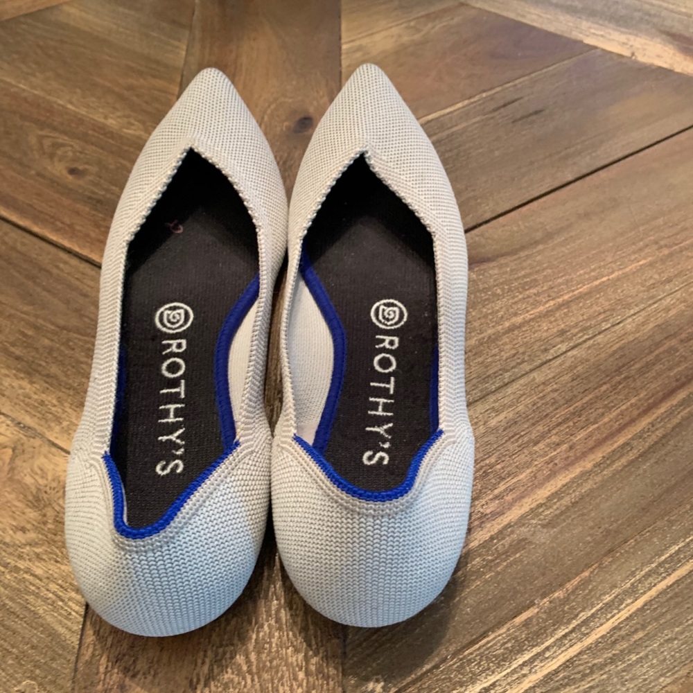 Rothys gray size 7